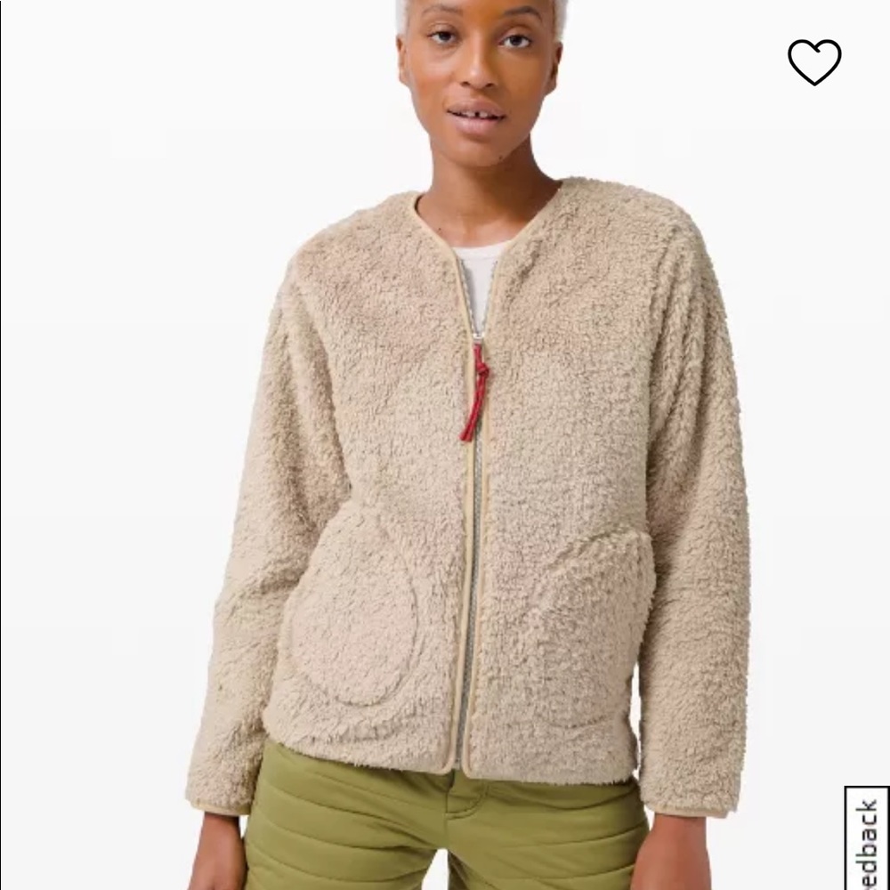 Lululemon Sherpa jacket